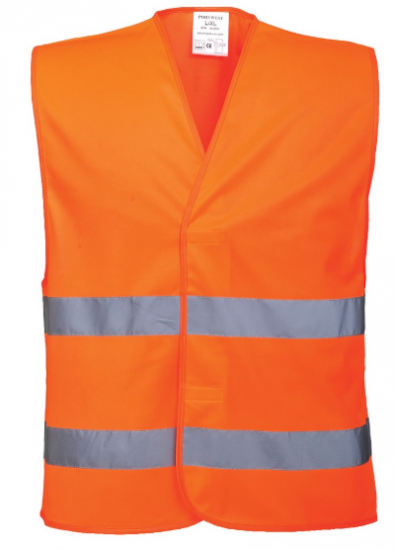 Gilet double bande C474 haute-visibilité Portwest