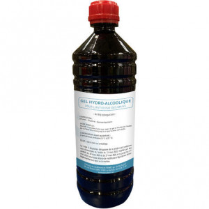 Bouteille gel hydroalcoolique 1L